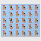 Papier Cadeau Papier d'emballage de chien de diable (Plat)