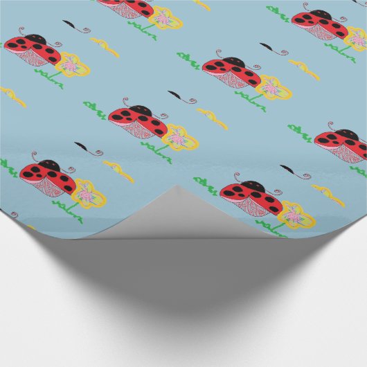 Papier Cadeau papier d'emballage de coccinelle (Coin)