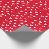 Papier Cadeau Papier d'emballage de coeurs de Sharpie (Coin)