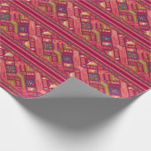 Papier Cadeau Papier d'emballage de conception de l'île équitabl (Coin)