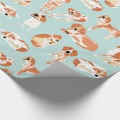 Papier Cadeau Papier d'emballage de Coonhound de Redtick (Coin)