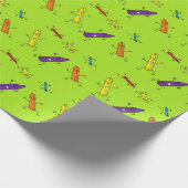 Papier Cadeau Papier d'emballage de crayon (Coin)