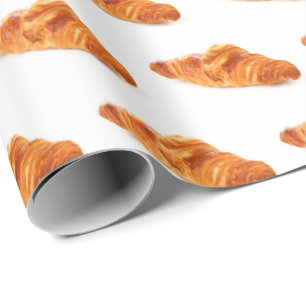 Papier Cadeau Papier d'emballage de croissant, petit pain
