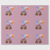 Papier Cadeau Papier d'emballage de dunette de fête (Plat)