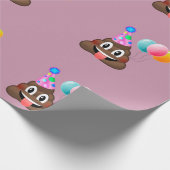 Papier Cadeau Papier d'emballage de dunette de fête (Coin)