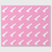 Papier Cadeau Papier d'emballage de Fête de la mariée (Plat)