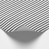 Papier Cadeau Papier d'emballage de filet noir (Coin)