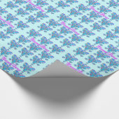 Papier Cadeau Papier d'emballage de flocon de neige congelé ! (Coin)