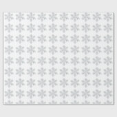 Papier Cadeau Papier d'emballage de flocon de neige en cristal - (Plat)