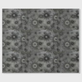 Papier Cadeau Papier d'emballage de flocon de neige Goth (Plat)