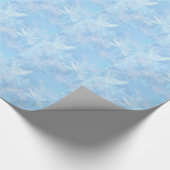 Papier Cadeau Papier d'emballage de flocons de neige (Coin)