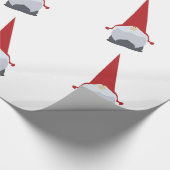 Papier Cadeau Papier d'emballage de gnome de Noël (Coin)