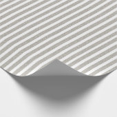 Papier Cadeau Papier d'emballage de gris argenté (Coin)