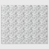 Papier Cadeau Papier d'emballage de Halloween (Plat)