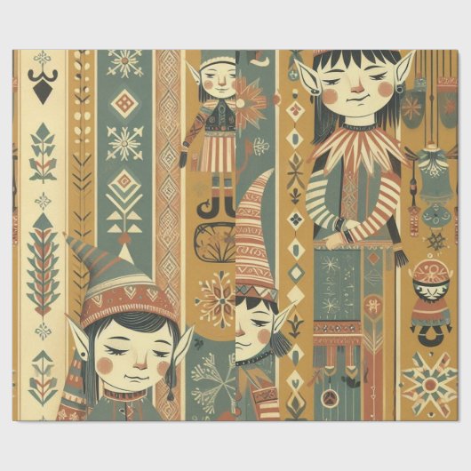 Papier Cadeau Papier d'emballage de haute qualité (Couture)