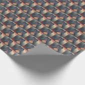 Papier Cadeau Papier d'emballage de hibou (Coin)