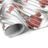 Papier Cadeau papier d'emballage de hillary Clinton (Coin rond)