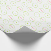 Papier Cadeau Papier d'emballage de Joyeux Noël (Coin)