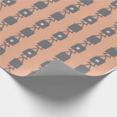 Papier Cadeau Papier d'emballage de la conception du ton de la T (Coin)