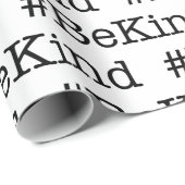 Papier Cadeau Papier d'emballage de la justice sociale de Noël B (Coin rond)