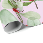 Papier Cadeau Papier d'emballage de la noël omella (Coin rond)