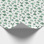 Papier Cadeau Papier d'emballage de la Saint Patrick pour le trè (Coin)