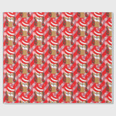 Papier Cadeau Papier d'emballage de la Saint-Valentin (Plat)