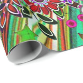 Papier Cadeau Papier d'emballage de la Saint-Valentin (Coin rond)