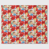 Papier Cadeau Papier d'emballage de la Saint-Valentin (Plat)