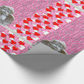 Papier Cadeau Papier d'emballage de la Saint-Valentin (Coin)