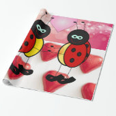 Papier Cadeau Papier d'emballage de la Saint-Valentin (Déroulé)