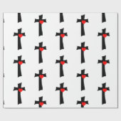 Papier Cadeau Papier d'emballage de la Saint-Valentin (Plat)