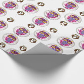 Papier Cadeau Papier d'emballage de la Saint-Valentin (Coin)