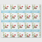 Papier Cadeau Papier d'emballage de la Saint-Valentin (Plat)