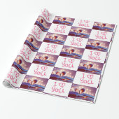 Papier Cadeau Papier d'emballage de la Saint-Valentin (Déroulé)