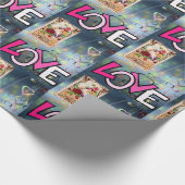 Papier Cadeau Papier d'emballage de la Saint-Valentin (Coin)