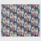 Papier Cadeau Papier d'emballage de la Saint-Valentin (Plat)