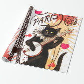 Papier Cadeau Papier d'emballage de la Saint-Valentin (Déroulé)