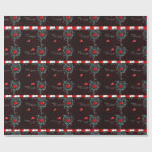 Papier Cadeau Papier d'emballage de la Saint-Valentin (Plat)