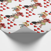Papier Cadeau Papier d'emballage de la Saint-Valentin (Coin)