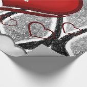 Papier Cadeau Papier d'emballage de la Saint-Valentin (Coin)