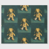 Papier Cadeau Papier d'emballage de lapin de zombi (Plat)