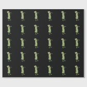 Papier Cadeau Papier d'emballage de lard de zombi ! (Plat)