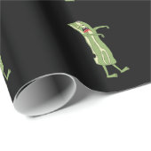 Papier Cadeau Papier d'emballage de lard de zombi ! (Coin rond)