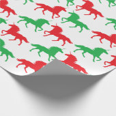 Papier Cadeau Papier d'emballage de licorne de fête (Coin)