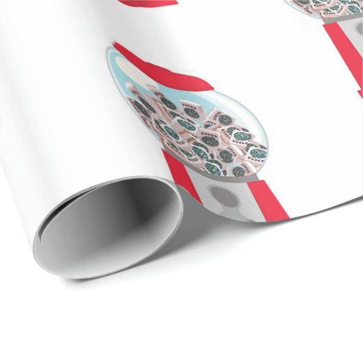 Papier Cadeau Papier d'emballage de machine d'heure-milliampère (Coin rond)