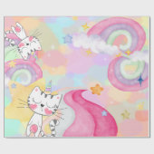 Papier Cadeau Papier d'emballage de maïs pâle (Plat)