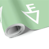 Papier Cadeau Papier d'emballage de marque d'aventure de Fisher (Coin rond)