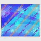 Papier Cadeau Papier d'emballage de Mazal Tov u Siman Tov (Plat)