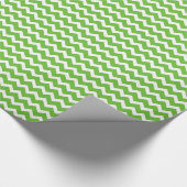 Papier Cadeau Papier d'emballage de motif blanc de Chevron de (Coin)
